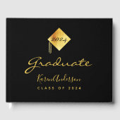 Graduiertengruppe Graduiertenschreiber mit schwarz Gästebuch (Vorderseite)