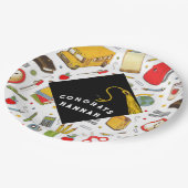 Graduiertengruppe Pappteller (Schrägansicht)