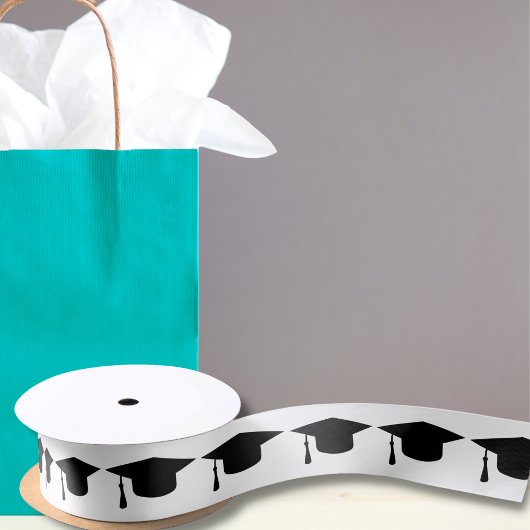 Graduiertenkap - Farben für benutzerdefinierte Sch Satinband