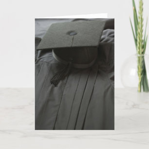 Graduiertenkap-Gown Karte
