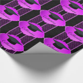 Graduiertenkap Imitate Kristall Individuelle Name Geschenkpapier (Ecke)