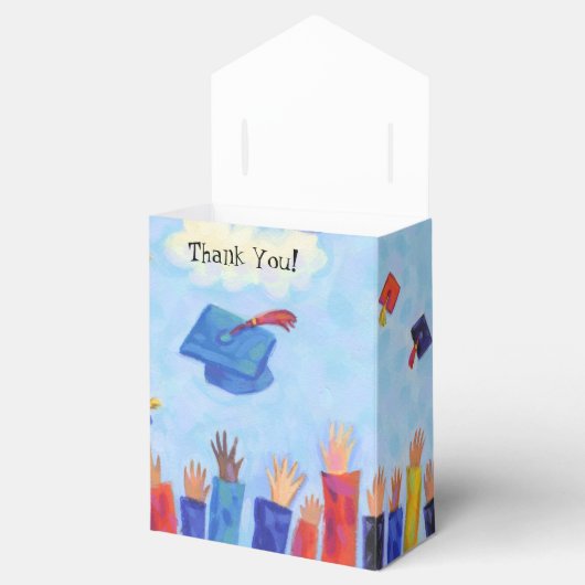Graduiertenkappenfehler Vielen Dank Geschenkschachtel (Geöffnet)
