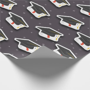 Graduiertenkappengeschirr Geschenkpapier