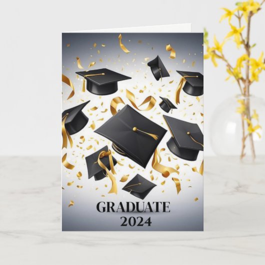 Graduiertenkarte Karte (Gelbe Blume)