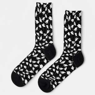 Graduiertenklappen Tossed Celebration White auf Sc Socken