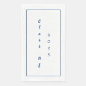 Graduiertenklasse 2025 serviette (Vorderseite)