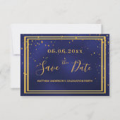 Graduiertenschiff Save The Date (Vorderseite)