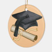 Graduiertenschmuck Keramik Ornament (Links)