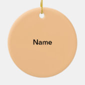 Graduiertenschmuck Keramik Ornament (Hinten)