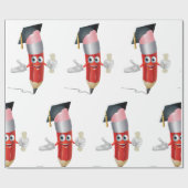 Graduiertenstift Geschenkpapier (Flach)