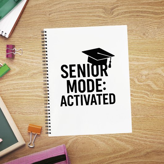 Graduiertenzahl lustig notizblock