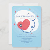 Graduierter Abschluss Einladung (Vorderseite)