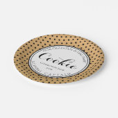 Graduierter Name ist sie ein intelligentes Pappteller (Schrägansicht)