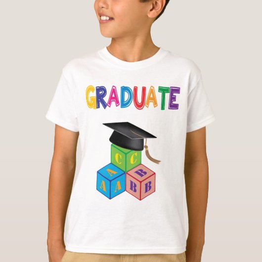 Graduierter T - Shirt (Vorderseite)