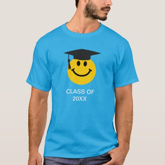 Graduiertes Gesicht T-Shirt (Vorderseite)