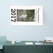 Graduiertes Glückwunsch-Foto-Yard-Zeichen Banner (Messeveranstaltung)