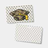 Graduierung Cap Khaki-Camouflage Ausweis (Vorder- & Rückseite)