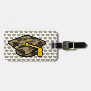 Graduierung Cap Khaki-Camouflage Gepäckanhänger