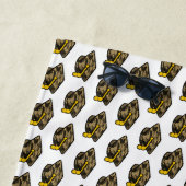 Graduierung Cap Khaki-Camouflage Strandtuch (Beispiel)