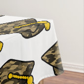 Graduierung Cap Khaki-Camouflage Tischdecke (Beispiel)