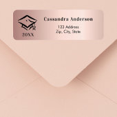 Graduierungsgrenze Rose Gold Rücksendeadresse