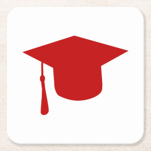 Graduierungshöchstgrenze Rechteckiger Pappuntersetzer