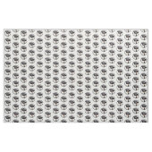Graduierungskappe mit schwarzem Kreis Stoff (Fat Quarter (45,7 x 55,9 cm))