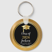 Graduierungskappe mit Tassel-Klassenjahr Schlüsselanhänger (Vorderseite)