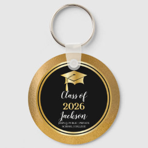 Graduierungskappe mit Tassel-Klassenjahr Schlüsselanhänger