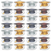 Graduierungskappen Aufkleber (Vorderseite)