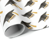 Graduierungskappen Geschenkpapier (Rolleneckpunkt)