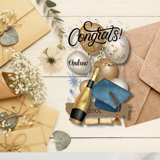 Graduierungskarte Acryleinladungen