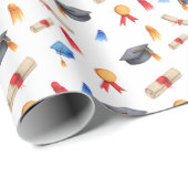 Graduierungsklauseln Geschenkpapier (Rolleneckpunkt)