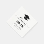Graduierungsobergrenze 2025 serviette (Ecke)