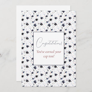 Graduierungsobergrenze - Grüße Feiertagskarte