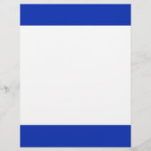 Graduierungsobergrenze mit Diplom - Dunkelblauer H Flyer (Hinten)