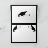 Graduierungsobergrenze mit Diplom Karte (Innenseite)