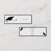 Graduierungsobergrenze mit Diplom Telefonnummerkarte (Vorne/Hinten)