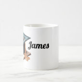 Graduierungsobergrenze und Buch Kaffeetasse (Mittel)