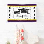 Graduierungsobergrenze und Diplom Banner (Insitu)