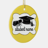 Graduierungsobergrenze und Diplom Keramik Ornament (Rechts)