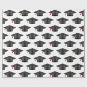 Graduierungspapier Geschenkpapier (Flach)
