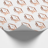 Graduierungspapier Geschenkpapier (Ecke)