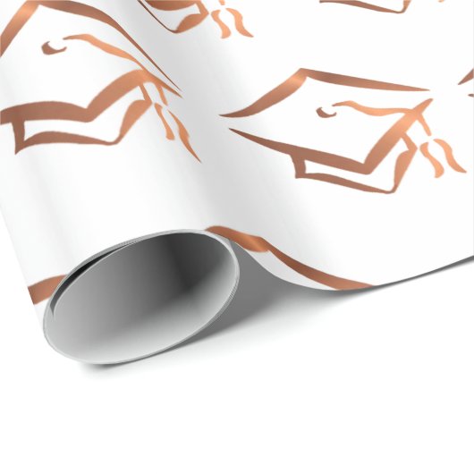 Graduierungspapier Geschenkpapier (Rolleneckpunkt)