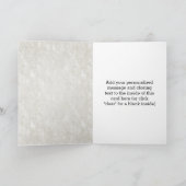 Graduierungspapier individuell anpassbar karte (Innenseite)