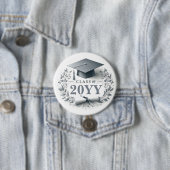 Graduierungspapier und Diploma-Klasse Button (Beispiel)