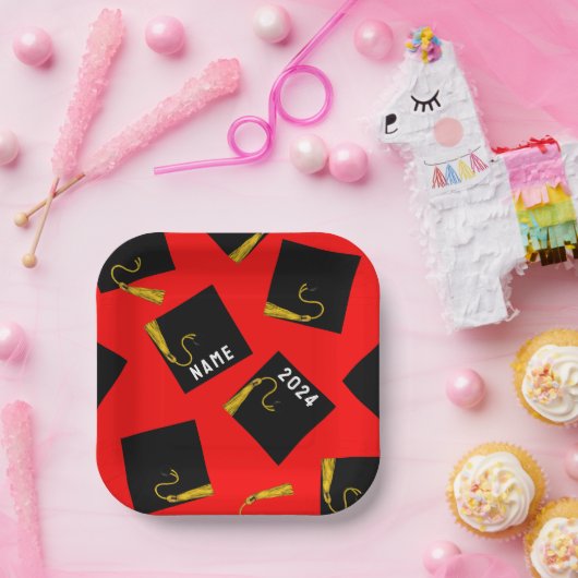 Graduierungspartei 2025 pappteller (Party)