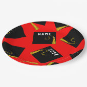 Graduierungspartei 2025 pappteller (Schrägansicht)