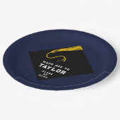 Graduierungspartei 2025 pappteller (Schrägansicht)