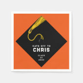 Graduierungspartei 2025 serviette (Vorderseite)